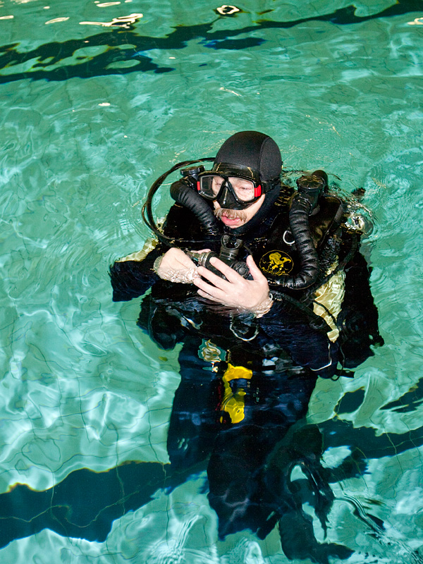 Демонстрация ребризера Poseidon Демонстрация ребризера Poseidon