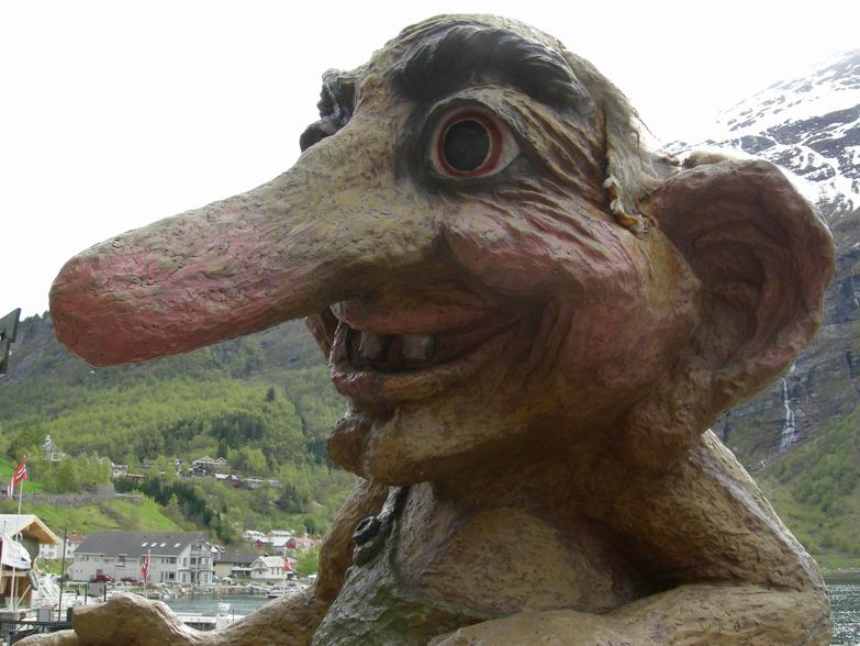 Троль у Гейрангера Троль у Гейрангера