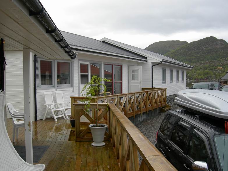 Вид на кемпинг в Гулене Вид на кемпинг в Гулене