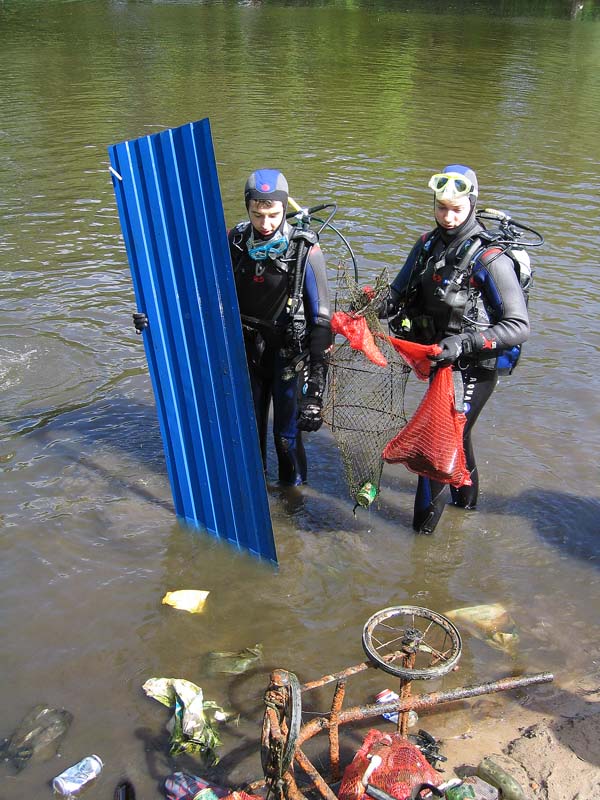 Подводный субботник Подводный субботник