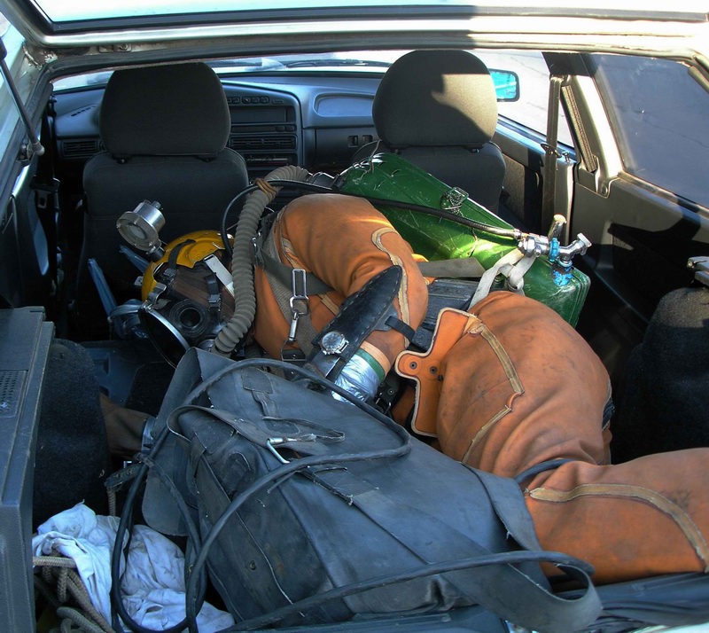 Водолаз-запаска. Водолаз-запаска.