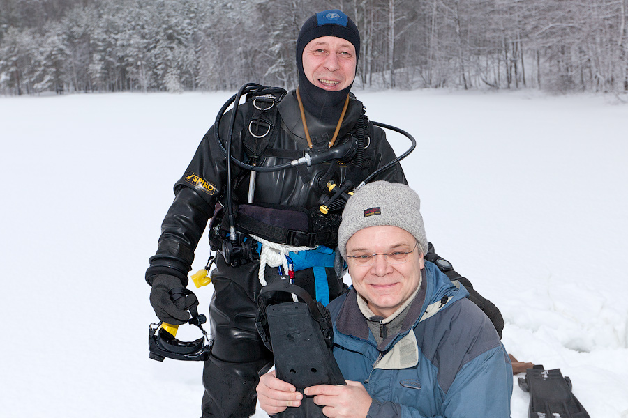 Цвелодубово: подлёдная нырялка и волейбол. 04-06.02.11 Цвелодубово: подлёдная нырялка и волейбол. 04-06.02.11