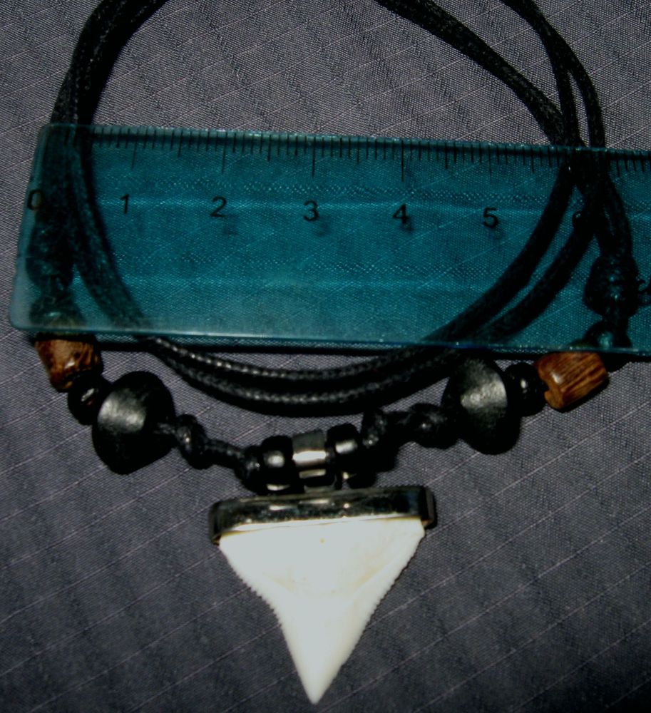 Подвеска "зуб тигровой акулы" Подвеска "зуб тигровой акулы"