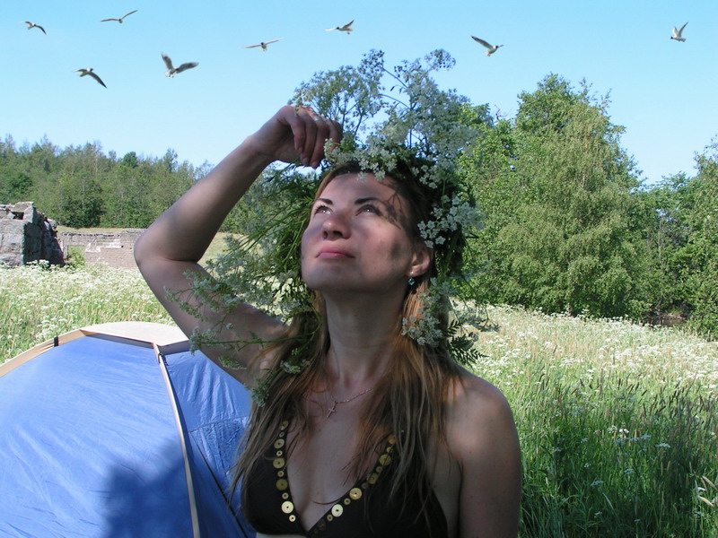 Какое небо голубое!.. Какое небо голубое!..