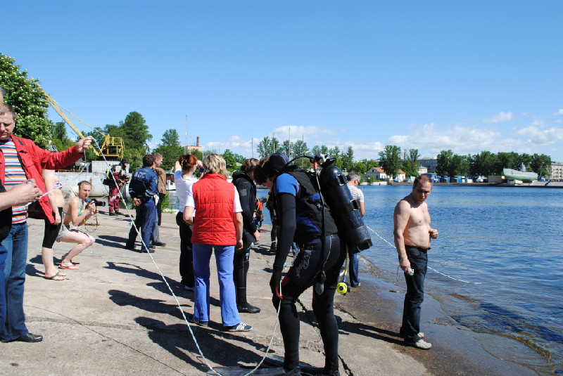 04 июня - Уборка в ковше Галерного фарватера 04 июня - Уборка в ковше Галерного фарватера