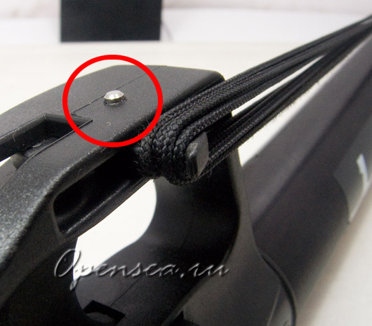 Ось линесбрасывателя потихоньку рвется на свободу Ось линесбрасывателя потихоньку рвется на свободу