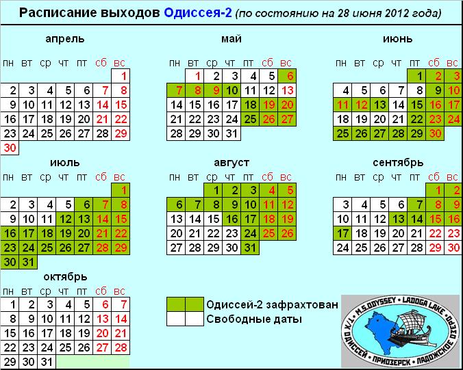 Актуальное расписание Актуальное расписание