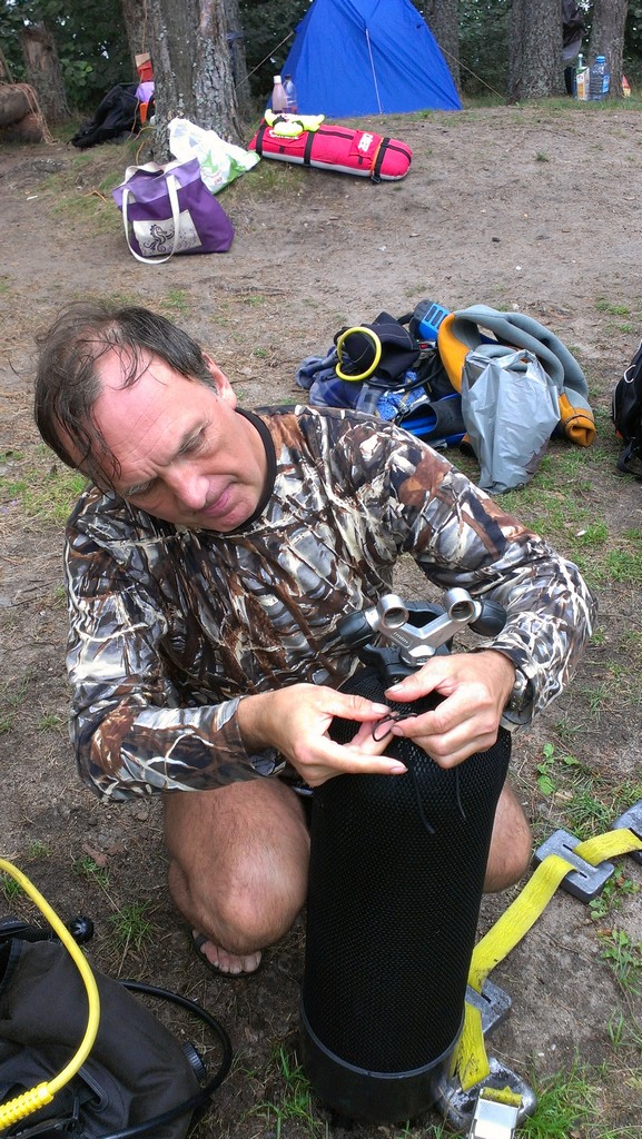 Лагерь на о.Комсомольское Лагерь на о.Комсомольское