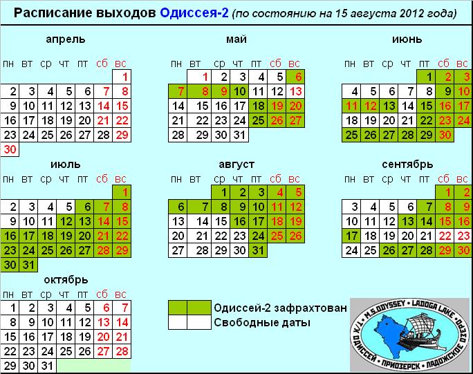 Актуальное расписание Актуальное расписание