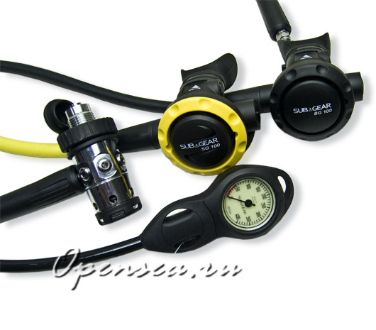 Регулятор Subgear SG100 + Октопус SG100 + Манометр PG Регулятор Subgear SG100 + Октопус SG100 + Манометр PG