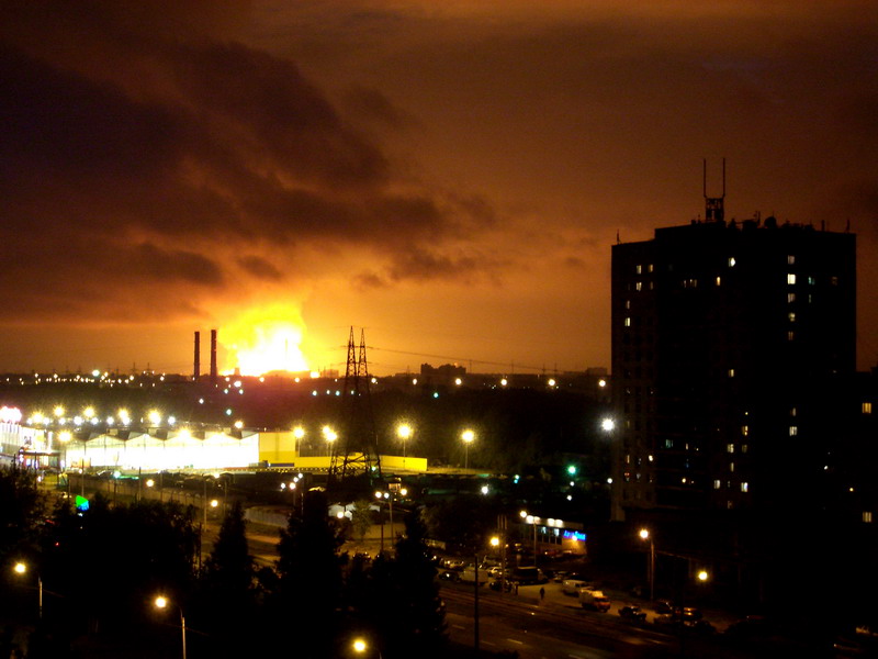 Пожар на газопроводе Пожар на газопроводе