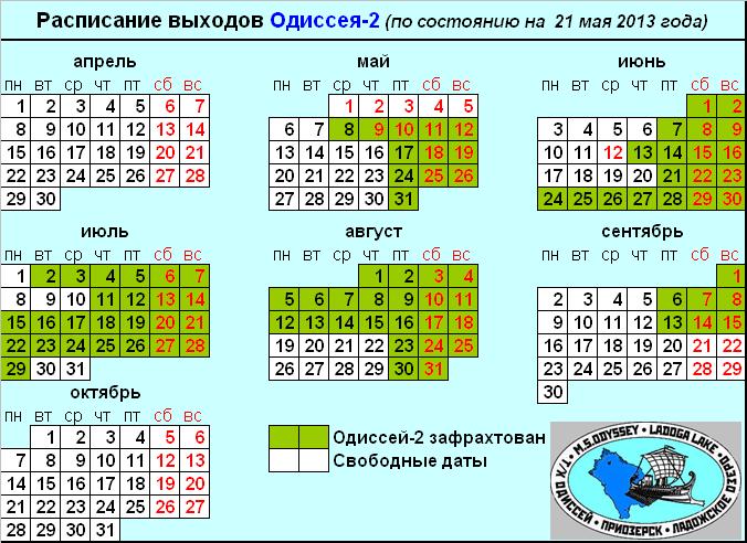Актуальное расписание Актуальное расписание
