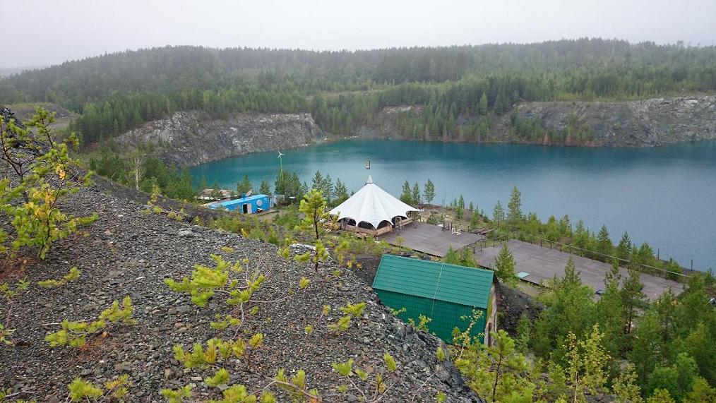 Нижний Тагил, карьер Лазурный, август 2014 Нижний Тагил, карьер Лазурный, август 2014