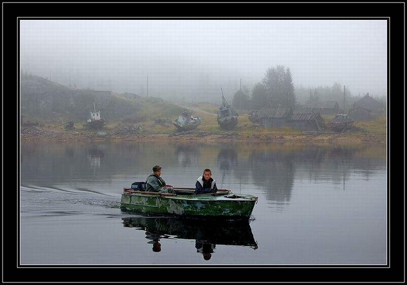 Туман над Белым морем. Туман над Белым морем.