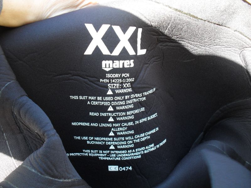 Mares ISODRY PCN XXL Mares ISODRY PCN XXL