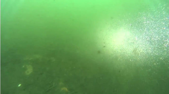 Облако мути перед фонарем без арма 2 Облако мути перед фонарем без арма 2