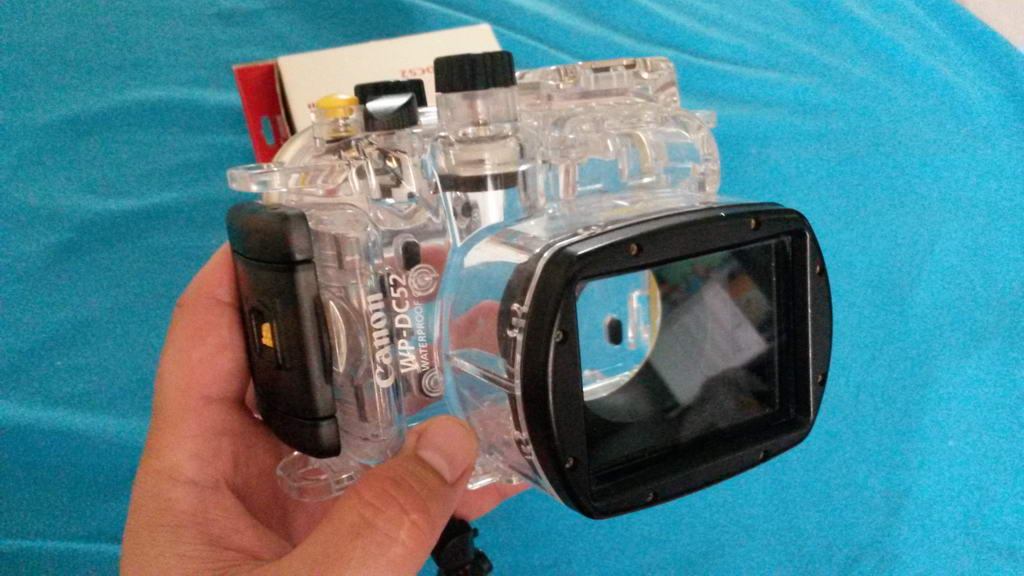 Подводный бокс для фотоаппарата canon g16 WP-DC52 Подводный бокс для фотоаппарата canon g16 WP-DC52