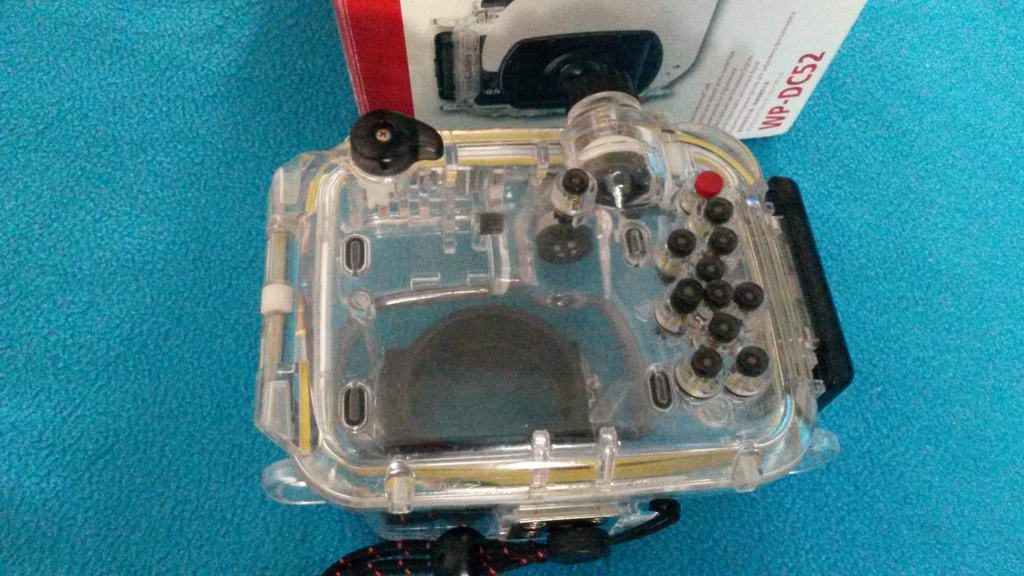 Подводный бокс для фотоаппарата canon g16 WP-DC52 Подводный бокс для фотоаппарата canon g16 WP-DC52