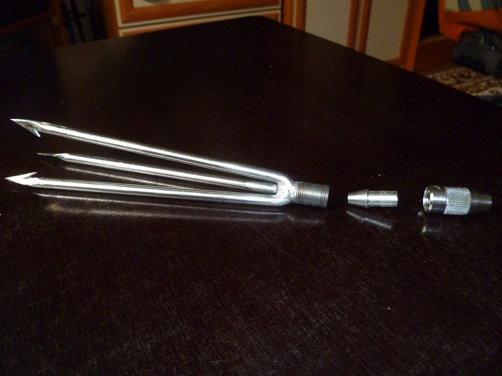 Трезубец игил с переходником Трезубец игил с переходником