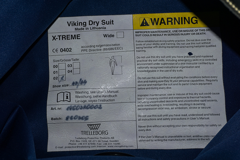 сухой гидрокостюм Viking X-TREME 4 сухой гидрокостюм Viking X-TREME 4