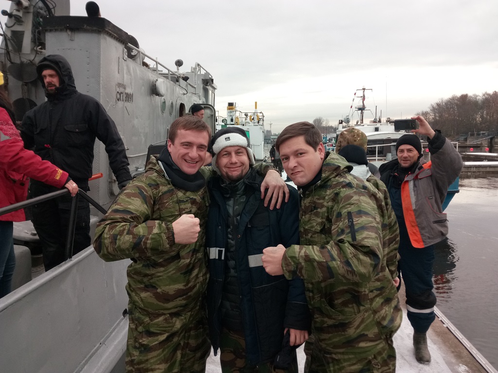 съёмки "морских дьяволов" съёмки "морских дьяволов"