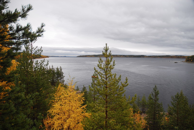 Вид с острова. Вид с острова.