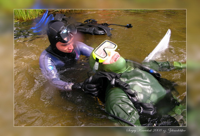 Клуб ProDIVING. Зачет по CMAS **. Озеро Зеленодольское. Клуб ProDIVING. Зачет по CMAS **. Озеро Зеленодольское.