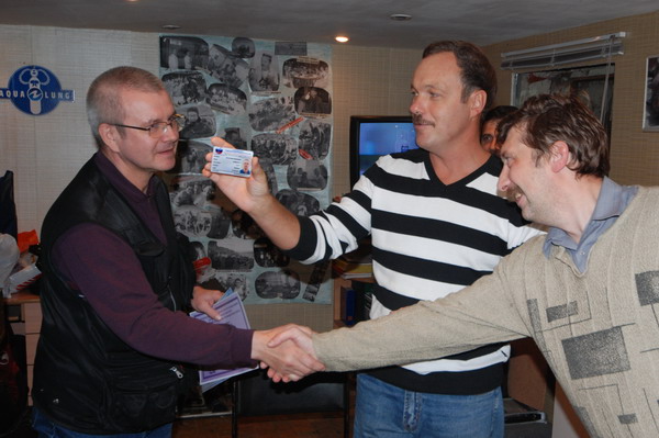 PRO DIVING CLUB вручение сертификатов! PRO DIVING CLUB вручение сертификатов!