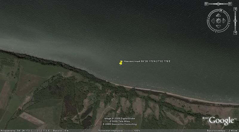 Неизвестный объект в районе нарвы Неизвестный объект в районе нарвы