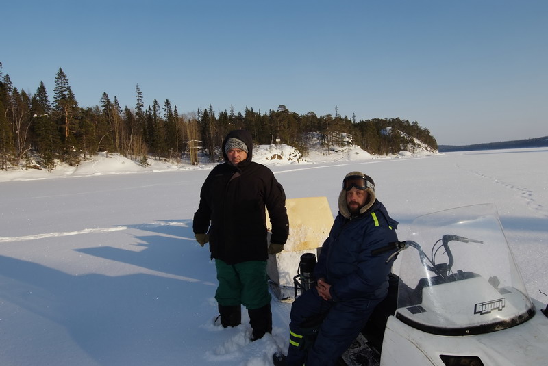Белое море. Март 2009 г. (фото М.Ведехина). Белое море. Март 2009 г. (фото М.Ведехина).