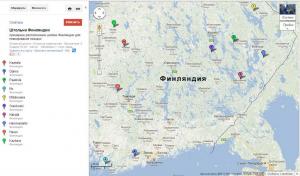 примерное расположение штолен примерное расположение штолен